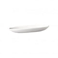 APS OVAL PLATTER -325x140x40mm WHITE MELAMINE "ZEN" EA