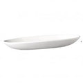 APS OVAL PLATTER -325x140x40mm BLACK MELAMINE "ZEN" EA