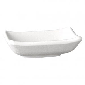 APS SAUCE DISH- 90x70mm BLACK MELAMINE "ZEN" EA