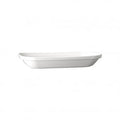 APS GN PAN- 2/4 SIZE530x162x85mm WHITE MELAMINE "BASKET" EA