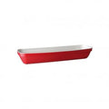 APS GN PAN- 2/4 SIZE 530x162x85mm RED MELAMINE "BASKET" EA