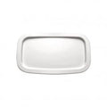 APS GN TRAY- 1/4 SIZE 265x162mm WHITEMELAMINE "BASKET" EA