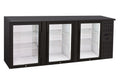 ANVIL 3 DOOR, GLASS, BACK BAR BBZ0300