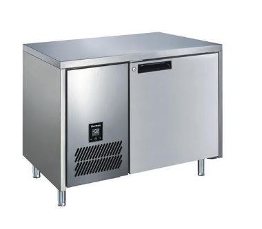 GLACIAN 1 DOOR SLIMLINE 660 DEEP STEEL CHILLER BCS6955