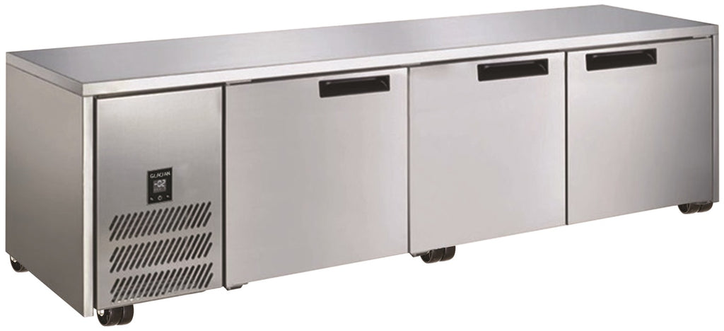 GLACIAN 2 DOOR 760 DEEP STEEL CHILLER BCS71815