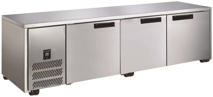 GLACIAN 2 DOOR 760 DEEP STEEL CHILLER BCS71815