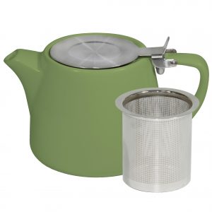 Brew -SAGE STACKABLE TEAPOT  500ml w/SS INFUSER & LID EA
