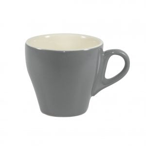 Brew -FRENCH GREY/WHITE LONG BLACK CUP 220ml (Set of 6)
