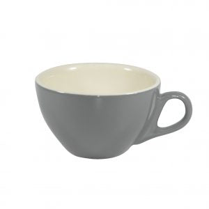 Brew -FRENCH GREY/WHITE CAPPUCCINO CUP 220ml (Set of 6)