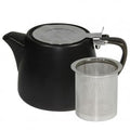 Brew -SMOKE STACKABLE MATT TEAPOT 500ml SS INFUSER/LID [Box of 2]