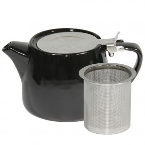 Brew -ONYX STACKABLE TEAPOT 500ml SS INFUSER/LID EA