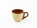 Brew -HARVEST MATT/GLOSS BROWN TWO TONE ESPRESSO CUP 90ml (Set of 6)