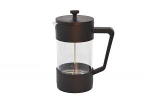 Brew  INFUSION TEA/COFFEE PLUNGER BLACK PP FRAME 1.0lt EA