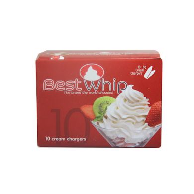 BESTWHIP CREAM CHARGES PKT 10 / 40/CTN CGB1001