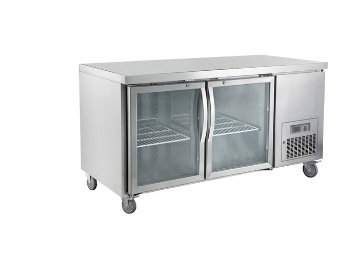 Saltas UNDERCOUNTER FRIDGE GLASS DOOR 382LT CUG1500