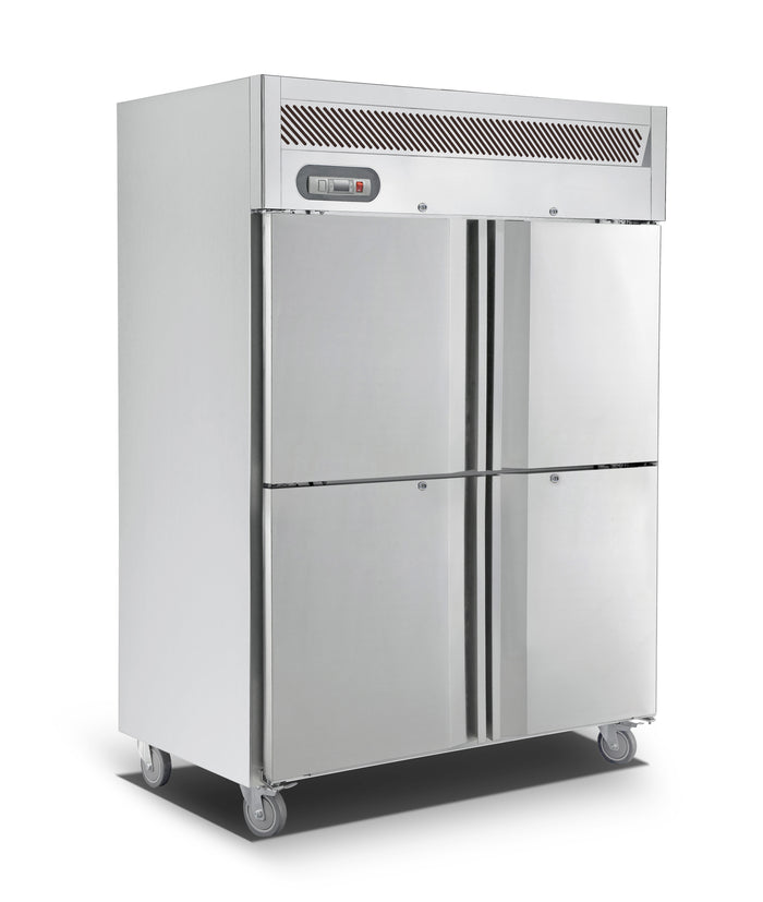 Saltas Split Double Door Upright Fridge S/s 1200lt EUS1142