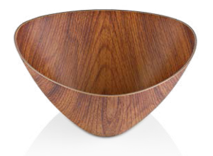 Evelin TRIANGULAR BOWL XX- LARGE 340x340x115mm EA