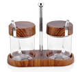 Evelin CONDIMENT SET WITH STAND 165x75x100mm EA