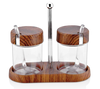 Evelin CONDIMENT SET WITH STAND 165x75x100mm EA