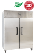 Exquisite  GSF1410H Two Solid Doors Upright Freezer