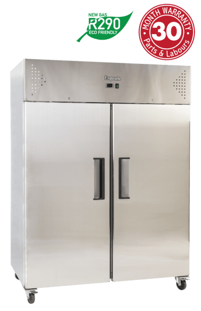 Exquisite  GSF1410H Two Solid Doors Upright Freezer