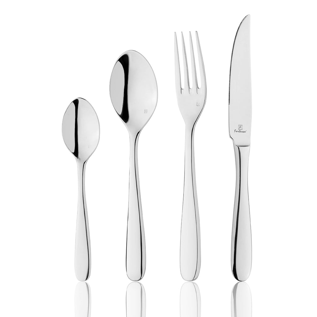 Fortessa  GRAND CITY DESSERT KNIFE-SOLID HANDLE MIRROR FINISH (Doz)