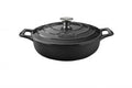 La Cuisine PRO SERIES ROUND SAUTE PAN BLACK 280mm EA