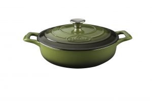 La Cuisine PRO SERIES ROUND SAUTE PAN GREEN 280mm EA