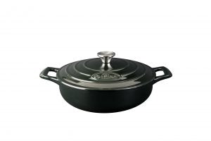 La Cuisine PRO SERIES ROUND SAUTE PAN HUNTING GRN 280mm EA