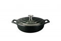 La Cuisine PRO SERIES ROUND SAUTE PAN HUNTING GRN 280mm EA