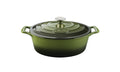 La Cuisine PRO SERIES OVAL DEEP CASSEROLE GREEN 300mm EA