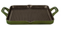 La Cuisine PRO SERIES GRILL PAN  2/HDL 290x260mm GREEN EA