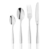 Fortessa  LUCCA DESSERT SPOON-18/10 MIRROR FINISH (Doz)