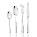Fortessa  LUCCA FACETED TEASPOON-18/10 MIRROR FINISH (Doz)