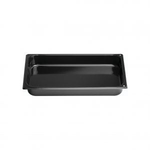 Inox Macel MAXIPAN-ENAMEL GN 1/1 65mm BLACK EA