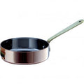 Chef Inox MINIATURES-FRYPAN 120x35mm COPPER WITH BRASS HANDLE EA