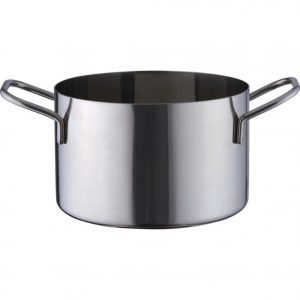 Chef Inox MINIATURES-CASSEROLE 100x60mm18/10 WITH S/S HANDLE EA