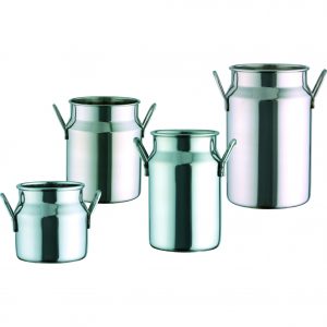 Chef Inox MINIATURES-MILK/SAUCE SERVING CHURN-18/8 290ml/ 10oz EA