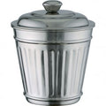 Chef Inox MINIATURES-TRASH CAN RIBBED 90x120mm 18/8 EA