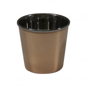 Chef Inox MINIATURES-COPPER POT S/S INTERIOR 65x65mm EA