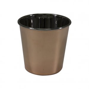Chef Inox MINIATURES-COPPER POT S/S INTERIOR 85x85mm EA