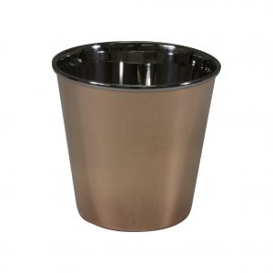 Chef Inox MINIATURES-COPPER POT S/S INTERIOR 100x100mm EA