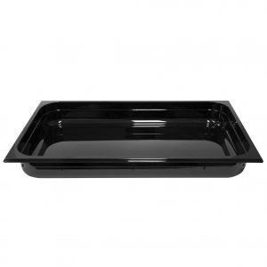 Inox Macel GASTRONORM PAN- POLYCARB 1/1 x 65mm7.4lt BLACK EA