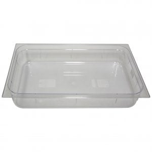 Inox Macel GASTRONORM PAN- POLYCARB 1/1 x 100mm12.6lt CLEAR EA