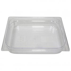 Inox Macel GASTRONORM PAN- POLYCARB 1/2 x 65mm3.5lt CLEAR EA