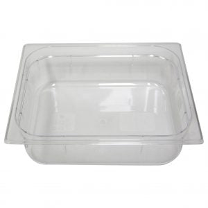 Inox Macel GASTRONORM PAN- POLYCARB 1/2 x 100mm5.5lt CLEAR EA