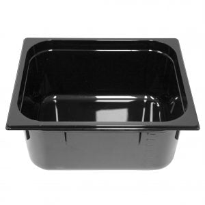 Inox Macel GASTRONORM PAN- POLYCARB 1/2 x 150mm8.5lt BLACK EA