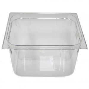 Inox Macel GASTRONORM PAN- POLYCARB 1/2 x 200mm11lt CLEAR EA