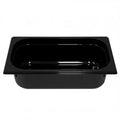 Inox Macel GASTRONORM PAN- POLYCARB 1/3 x 100mm3.5lt BLACK EA