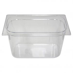 Inox Macel GASTRONORM PAN- POLYCARB 1/3 x 200mm7.25lt CLEAR EA